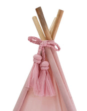 Load image into Gallery viewer, Spinkie Baby Sheer Teepee in Dusty Pink