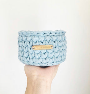 Two Little Bambino’s Small Crochet Baskets